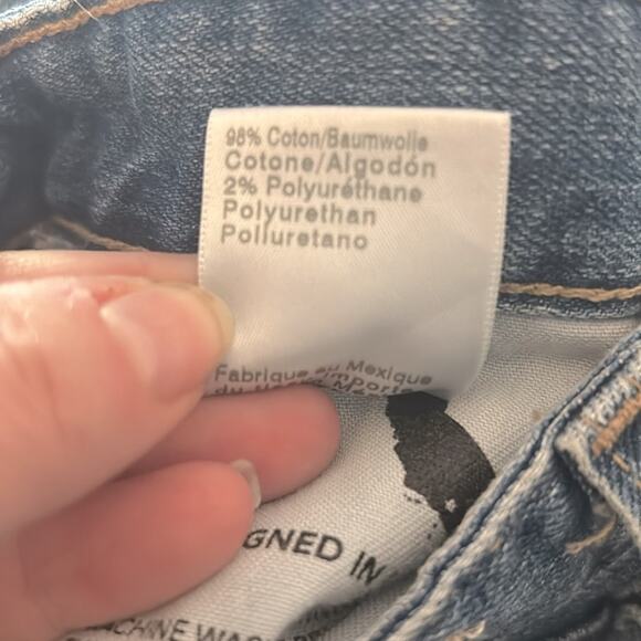 NEW AG Adriano Goldschmied Ex-Boyfriend slouchy slim ripped knee jeans - Picture 12 of 16